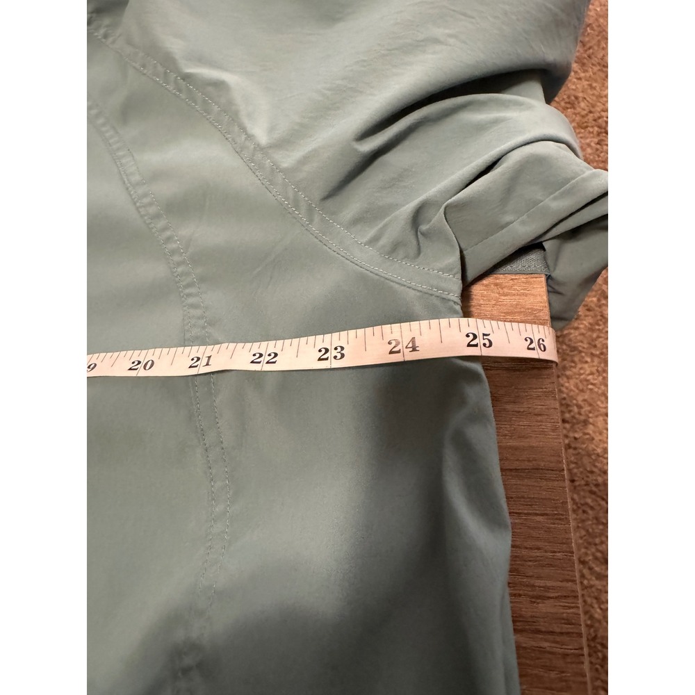 Athleta Teal Pullover Half Zip Anorak Jacket Womens XL Lightweight oversized - Picture 9 of 13